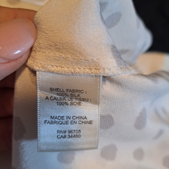 Rebecca Taylor silk tunic, sz 8 - Picture 5 of 5